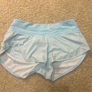 LULULEMON SHORTS BLUE SIZE 4